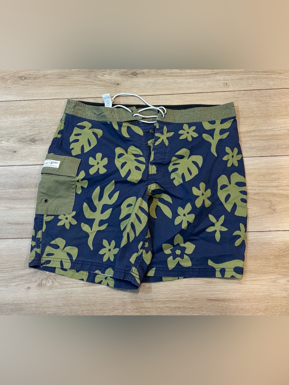 Kanvas By Katin Heritage Collection Board Shorts Mens 32 Swim Trunks floral